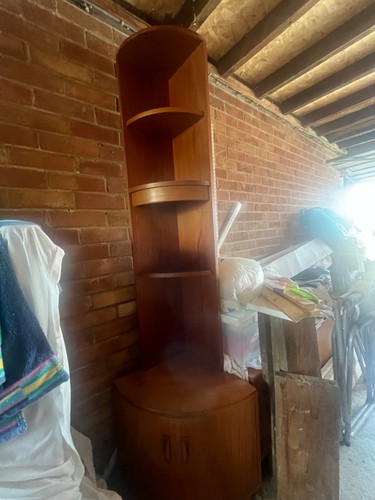 Plan mid century teak corner - teak,