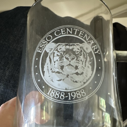 Esso centenary 1888 1988 glass - esso,