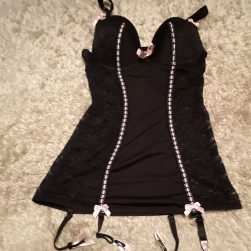 Lovehoney lace basque with - lovehoney,
