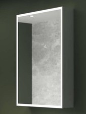 LED Bathroom Mirror Cabinet with Demister Shaver Socket 500x700mm (15)
