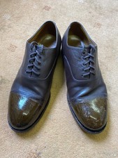 British Army Warrant Officer /Officers Brown Service Dress Shoes Size 10