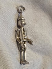 Vintage Sterling Silver Articulated Pinocchio Puppet Charm Or Pendant