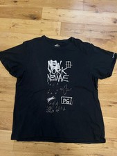 Black Cotton Men’s Uniqlo Vintage T-shirt Jean Michel Basquiat