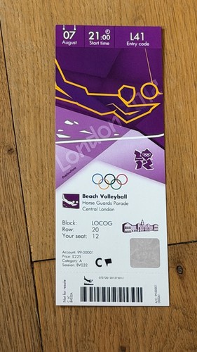 Ticket 2012 london olympics - 2012,