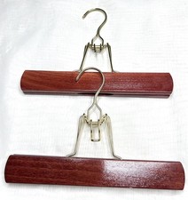 2 x Wooden Clamp Trousers