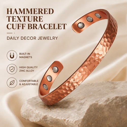 Hammered effect pure - hammered, copper