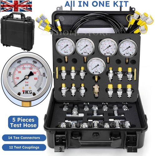 Hydraulic pressure test kit - hydraulic,
