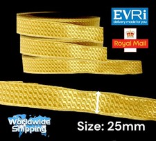 Gold mylar braid size 25mm - mylar,