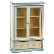 Dolls House Cupboard Blue and