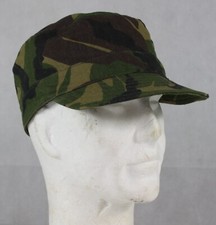 Genuine Surplus issued Dutch  Army  Forces DPM Camouflage Cap Peak Fatigue Hat