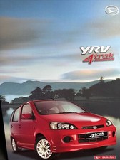 The Daihatsu YRV Car Sales Info Brochure Frameable 2001