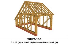 European Oak Garage 1 Bay