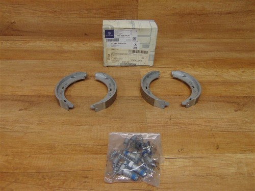 Rear brake shoe - parts, kit
