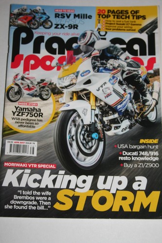 Practical sportsbikes magazine - practical,
