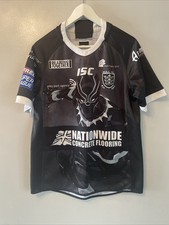 Hull F.C. Black Panther Marvel Rugby Shirt Jersey- Size S- Magic Weekend- P2P 20