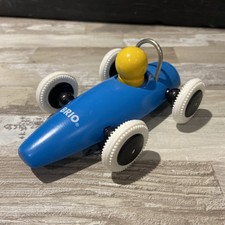 BRIO Wooden Push Along Blue