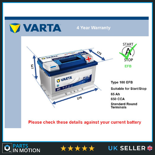 Efb battery fits audi - efb,