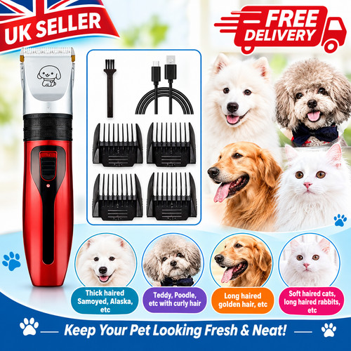 Dog hair clippers cordless pet - clippers,
