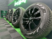 Discovery Sport Evoque Freelander 2 18” Gloss Black Alloy Wheels 7.5mm+ Pirelli!