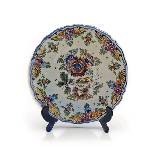 Vintage delft faience floral - delft,