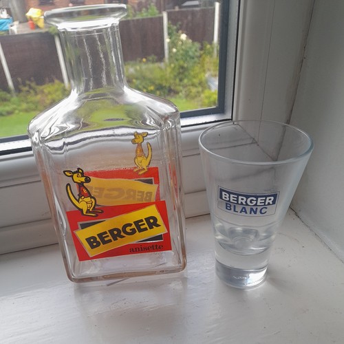 Berger carafe glass french - berger, &