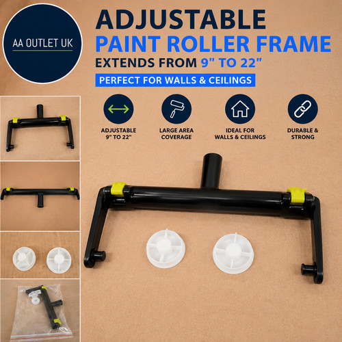 Adjustable paint roller fram - adjustable,