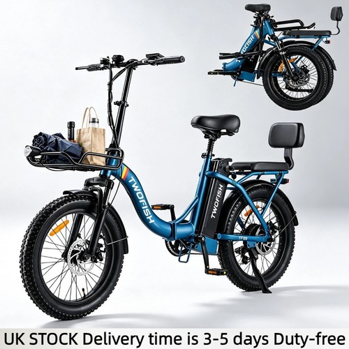 Fat tyre ebike twofish - 20"fat,