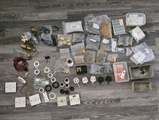 Job Lot Spare Light Fittings Bulb Holders Parts Cord Grips Hex Nuts Finials