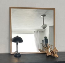 IKEA Light Oak Mirror - STAVE 65cm x 65cm -Great Condition - 70 x 70 x 5 cm deep