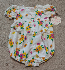 Vtg Allison Ann Bubble Romper
