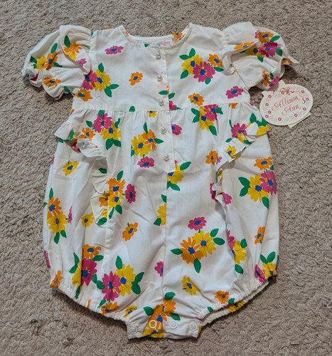 Vtg allison ann - ann, romper