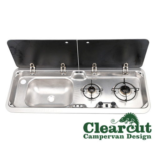 Hob sink cooker unit - cooker,