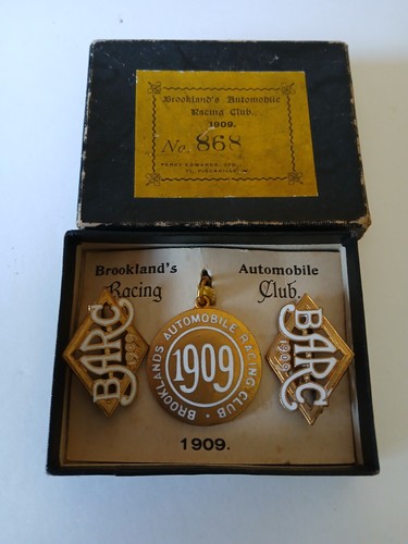 Brooklands badge set