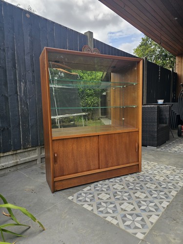 Mid century teak bookcase - mid, /