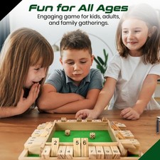 shut the box Wooden Board Game