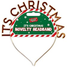 Novelty It's Christmas Metal