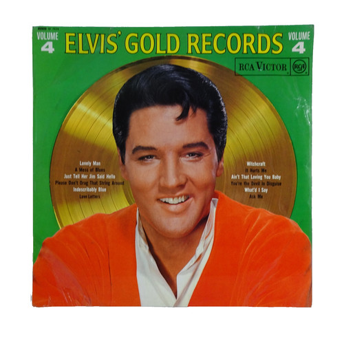 Elvis gold records - records, volume