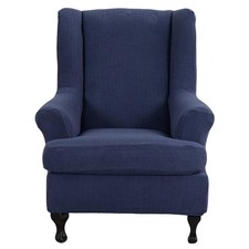 Wing Chair Slipcovers 2 Pieces