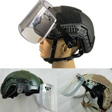 UHMW-PE NIJ IIIA Ballistic BulletProof Helmet 3A Ballistic Guard Shield Mask