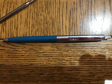 PaperMate Vintage 1970/80's Chrome Flighter  Profile Ballpoint Pen. Blue ink