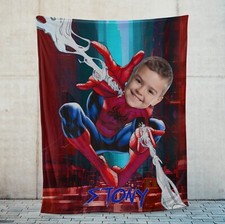 Custom Spiderman Blankets