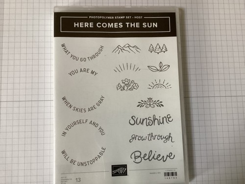 Stampin here comes the - ,