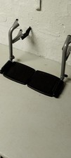 Pair Grey Wheelchair Feet Footrests