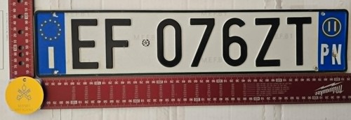 Italy license plate italian - italy,