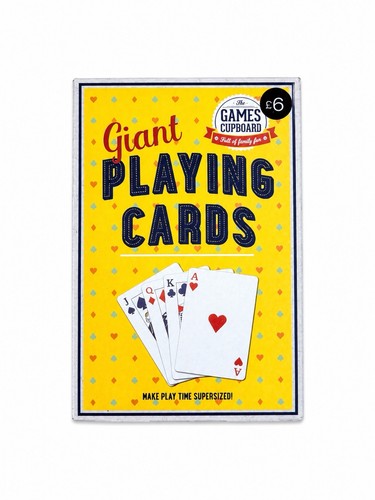 Giant playing cards - cards, oversized