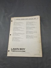 1978 LAWN-BOY MOWER PARTS