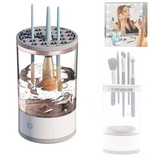 Electric makeup brush cleaner - electric,