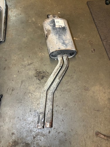 Rear exhaust silencer muffler - exhaust,