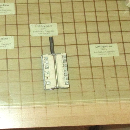 Gaggenau oven selector switch - oven,