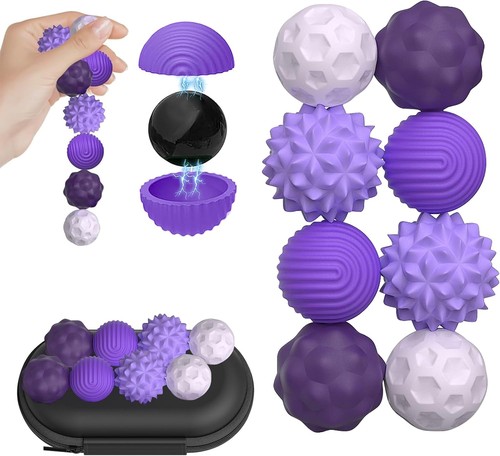 Silicone magnetic stress balls - silicone,